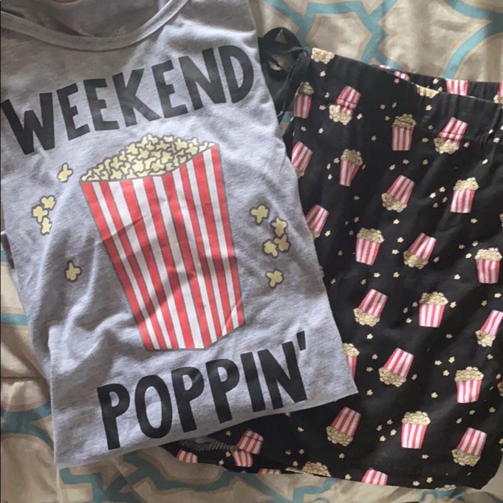 Weekend Poppin’ Pajama Set